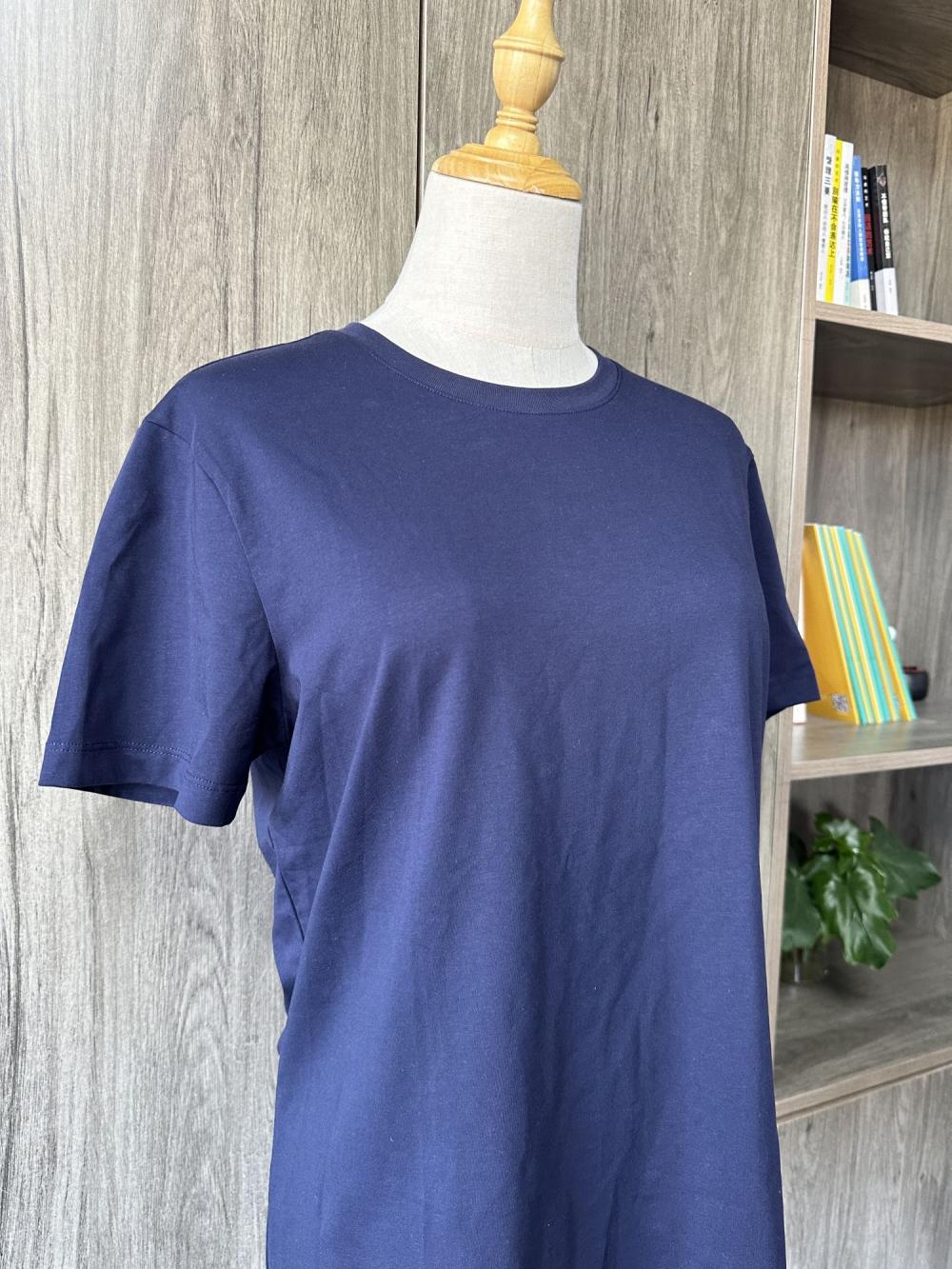 Heavy Round Neck Short-sleeved T-shirt