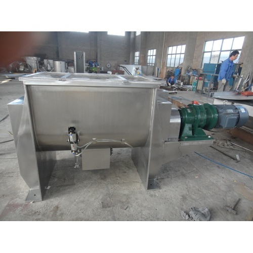 Máquina de liquidificador de fita dupla horizontal para pó seco