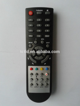 high quality custom ir satellite tv remote control made in Anhui