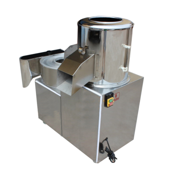 Small Stainless Steel Automatic Peeler Slicer for Potato Chips and Crisps Cutting Machine
