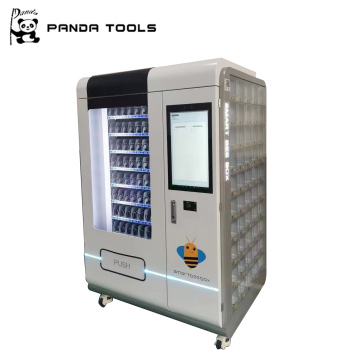 Smart Tool Custom Vending Machine: Industrial Tool Deliver Dispenser Enclosure Box Locker" 

However, to make it more concise and SEO-friendly, you might consider:

"Industrial Smart Tool Vending Machine - Custom Dispenser Enclosure Locker