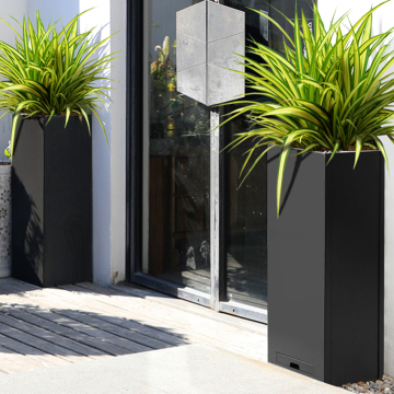 Stainless Steel Metal Planter for Indoor/Outdoor Raised Garden Beds