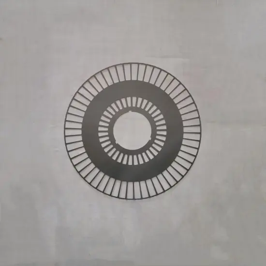 Big rotor lamination for induction motors