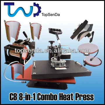 All 8 in 1 heat Transfer Press Machine / Sublimation press machine