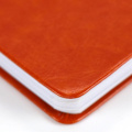 Customized embossed logo leather diary