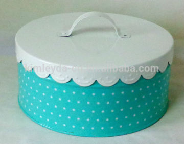 2014 New designed Metal Cake Tin
