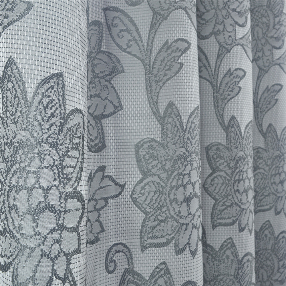 High Quality Jacquard Grommet Curtains