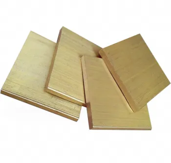 ASTM T2, H65, H62 Full Hard Plate Brass, Sheet Polished - Industrial Decorative Flat Copper & Bronze: Cutting, Welding, & Bending Services Included