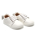 Bow White Children Girls Sneakers