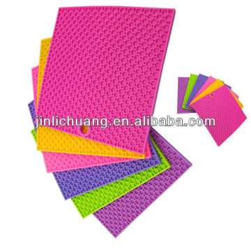 2013 new year silicone finger mat