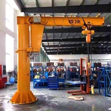 5000kg capacity Column Mounted Jib Crane
