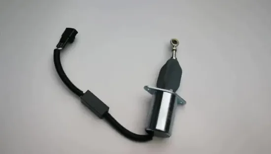 Power generator 6CT 6L QSL9 engine 24V fuel pump solenoid 3977620