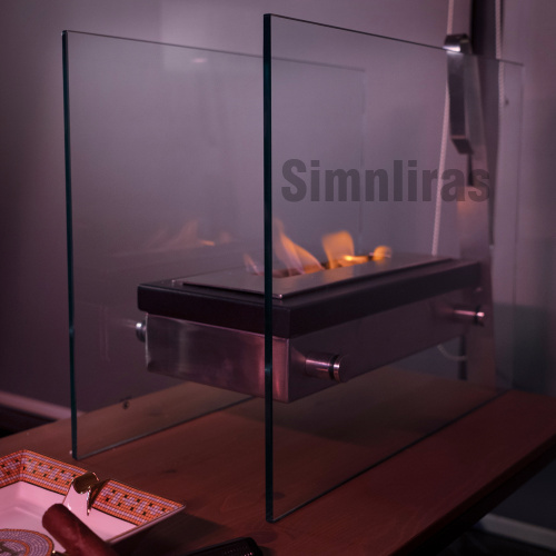 Kominek nowoczesny projekt bio paliwa stołowy