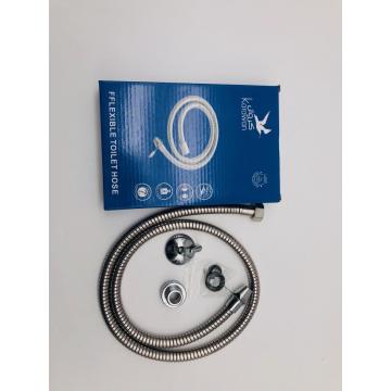 Flexible extension stainless steel chrome reinforced shower hose