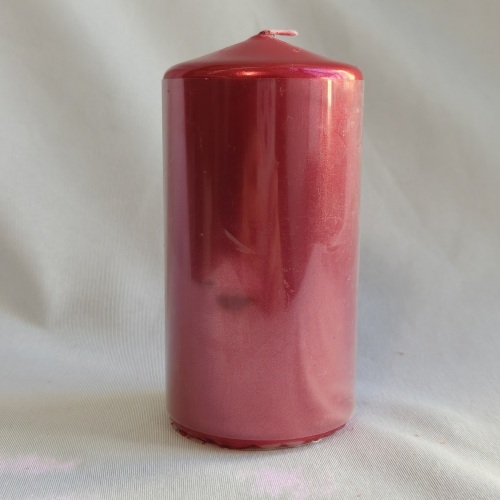 Red pillar candle good quality Holiday wedding Decorative