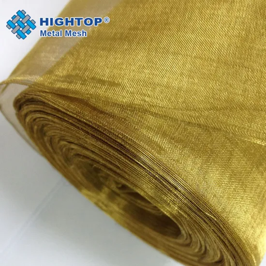 Factory Direct 40-100 Mesh Metal Woven Brass Filter Wire Mesh Screens