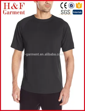 100% Polyester Crew neckline men's t shirts
