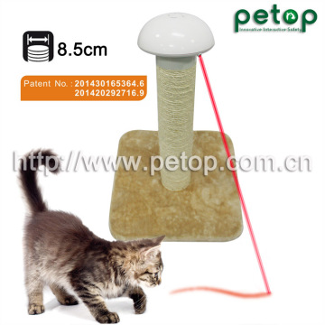 Mid-Level Laser Scratching Post Pet Cat Toys