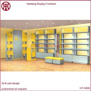 Hot sale for high class mall bag fixture stand shop for sale