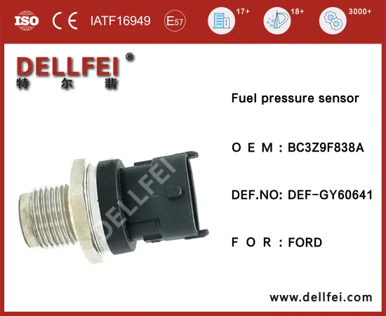 Fuel Rail High Pressure Sensor BC3Z9F838A for FORD