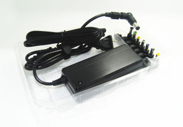 Black Iec / En60950 Universal Notebook Power Adapter With Dc Jack