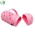 Popular Hole Shoes Silicone Pencil Bag for School