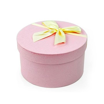 Custom design printed cardboard paper round Cake packaging box wholesale
