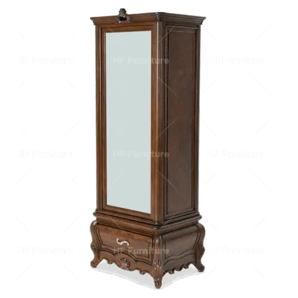 Luxury Solid Wood Lingerie Chest with Full-length Mirror