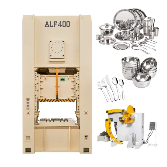 High-Quality Customizable Cutlery and Cookware Production Line with Punching Machine