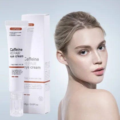 Caffeine Eye Cream for Dark Circles, Puffiness, Firming, Brightening & Hydration