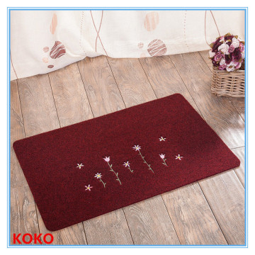 Anti-dust floor mat with TPR backing