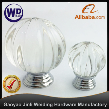 Crystal Furniture Glass Knobs, Door Handle GK-001-L