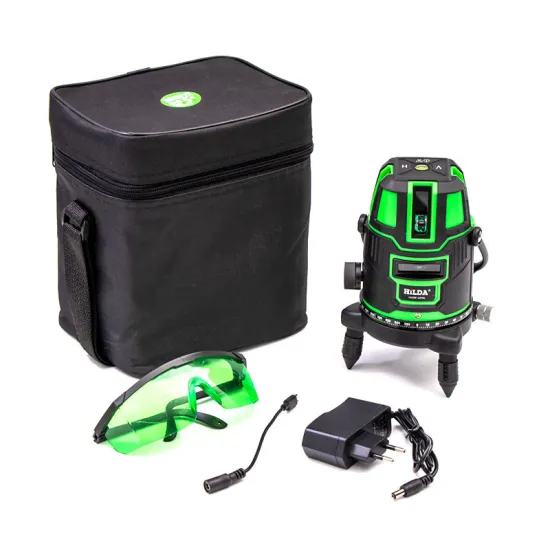 Factory-Price High-Accuracy Mini Auto Leveler: 5-Line 3D Green Laser Levels with Self-Leveling 360° Rotary Function for Tiling Projects