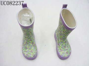 2012 color kids rain boots