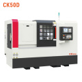 Ck50d horizontal slant bed metal na nagiging cnc lathe.