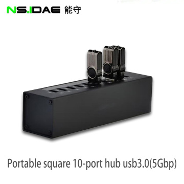 휴대용 USB3.0 빠른 5Gbps 허브