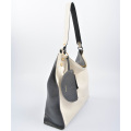 Luxe pebbled leather hobo bag with pendant pouch