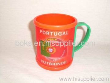 Plastic 3d Water Cups With Handle