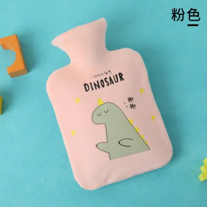 Winter Plush Dragon Hot Water Bag - Explosion-Proof Belly Warmer