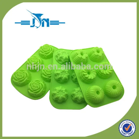 Plastic silicone cake mold with high quality