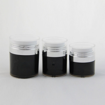 Fancy quality Customizable mould Pollution-free Cosmetic use matt black cosmetic container