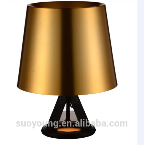 Aluminium Material Office Table Lamp Of Gold Color (MT6055-1)