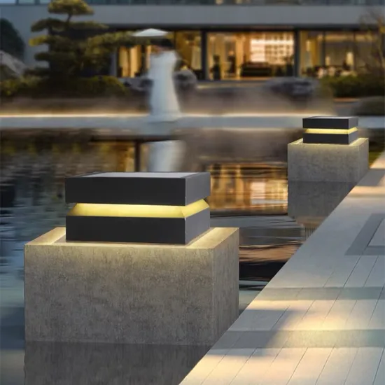 Waterproof Solar Garden Lights: Hot Sale Outdoor Landscape Pillar Lights with IP65 Rating