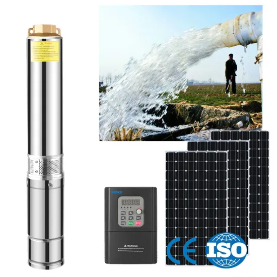 Smart Solar Water Pump System with 1.3 kW Motor for Deep Well Applications up to 112m