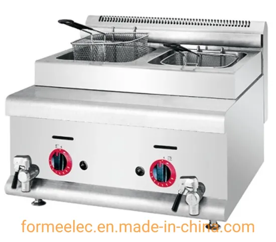 Gas Combination Oven Countertop Gas Fryer Desktop Gas Fryer