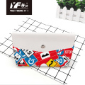 Traffic symbol style PU cosmetic bag