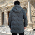 Fashion men's windproof warm cotton-padded coat