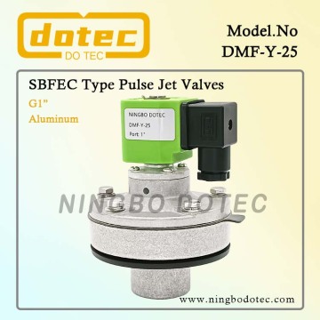 BFEC DMF-Y-25 1 '' Submerged Dust Collector Embedded Pulse Valve For Bag Filter 24V AC DC 110VAC 220VAC