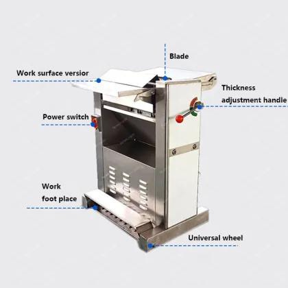 Pork Skin Removal Machine: Automatic Beef and Pig Skin Peeler