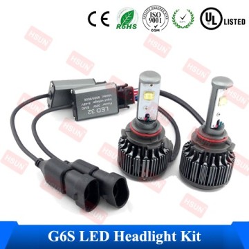 High quality car kit/head lamp/led headlight 9007 G6S-4800 Lumen LED Headlight